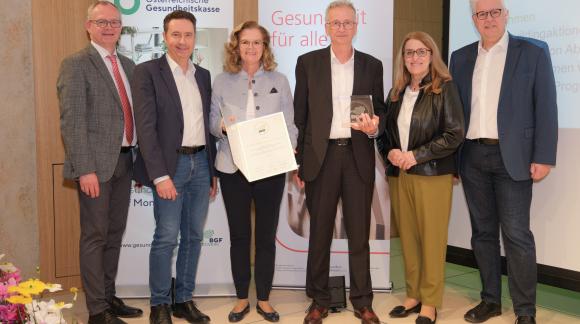 Verleihung BGF-G&uuml;tesiegel M&auml;rz 2026